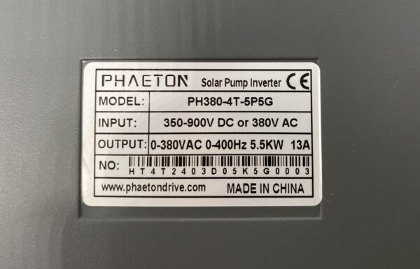 Biến tần PHAETON PH380-4T-5P5G - hình số 7